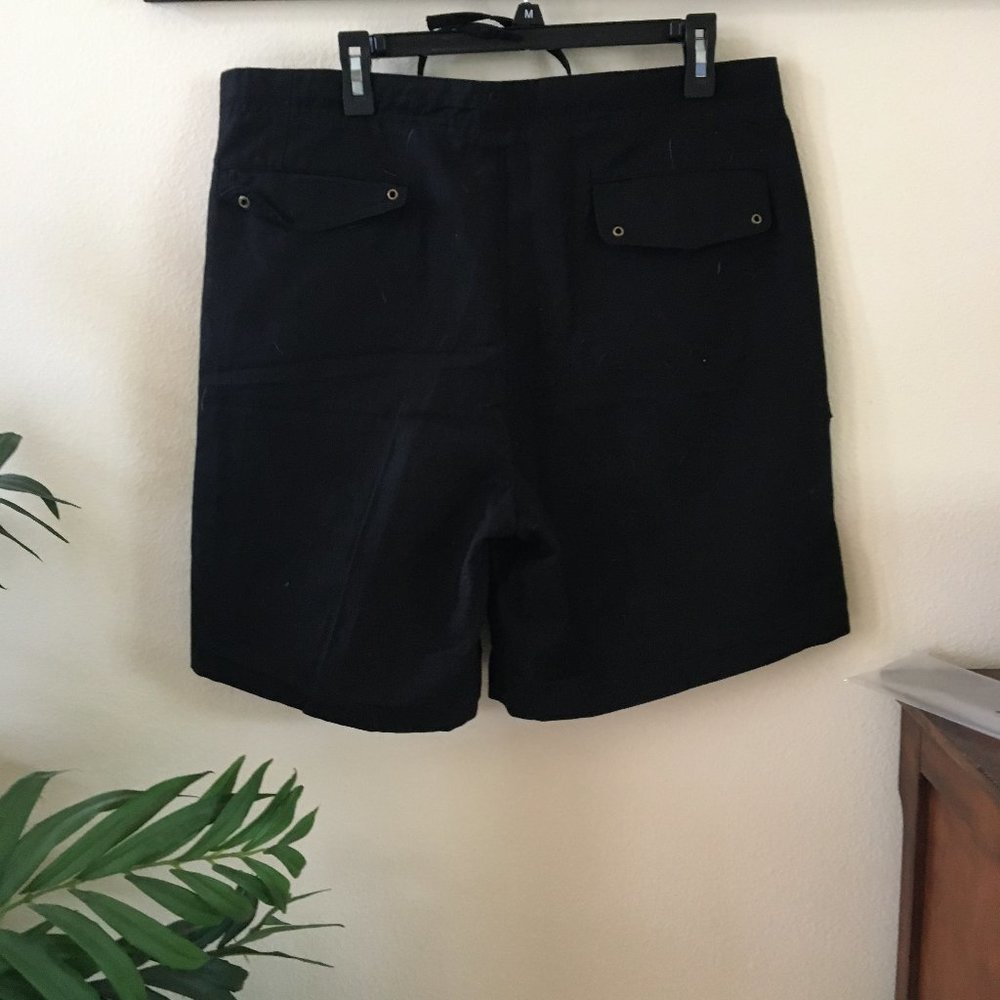 Nwot Structure Drawstring Flat Front Shorts Sz 36 - image 2